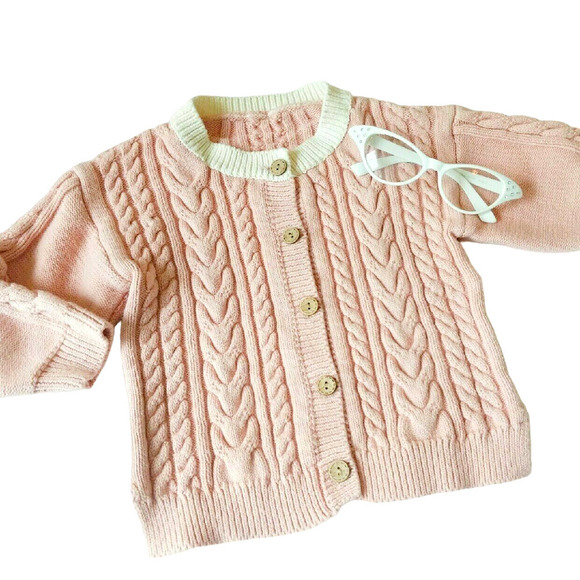 Unknown Other - Granny Costume 3-4 Toddler "100th Day" Sweater + Glasses